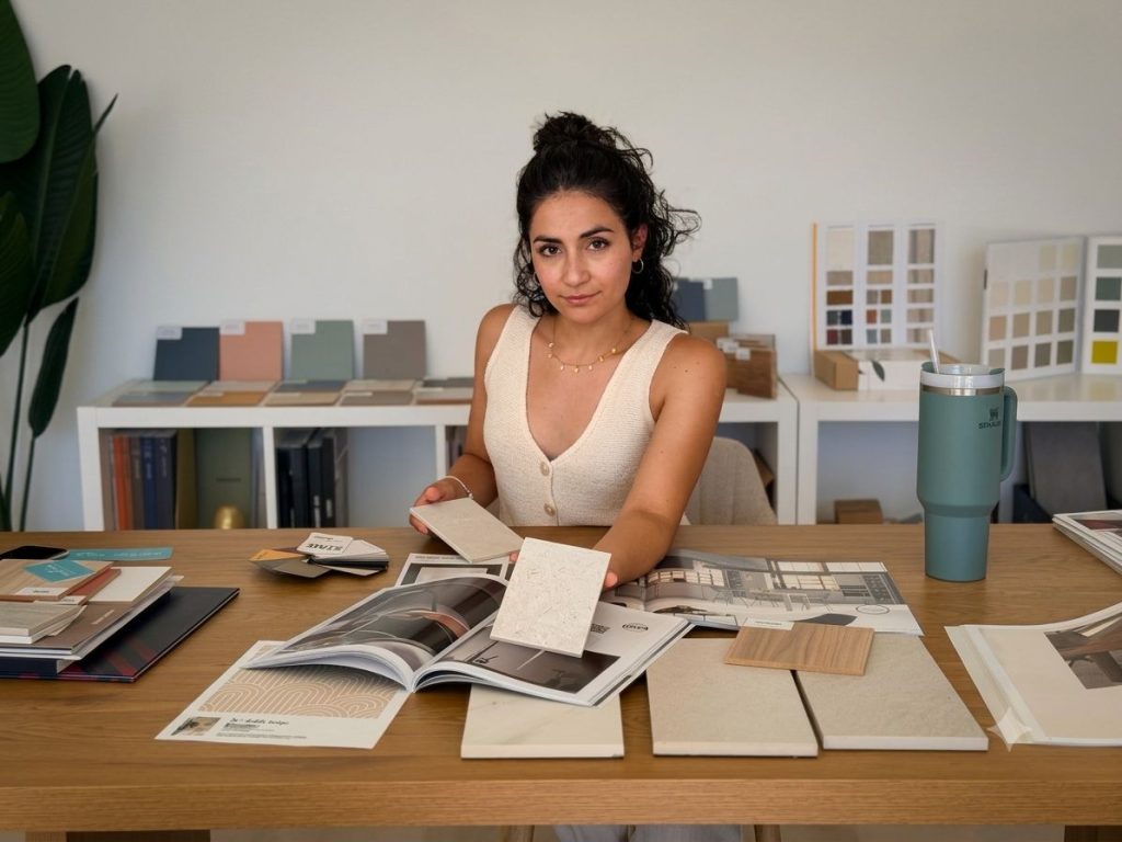 Yanina, industrial design engineer and interior designer at Mayra Studio